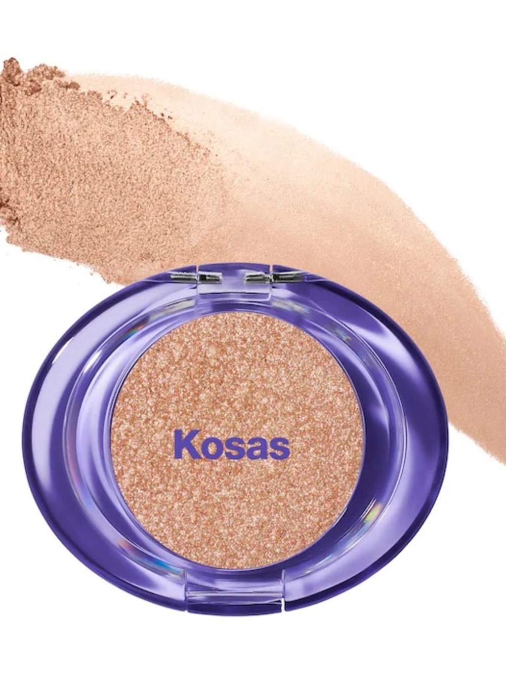 New Kosas Shiny Objects Wet Glisten Highlighter Powder for Face and Eyes Haloed